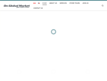 Tablet Screenshot of onglobalmarket.com